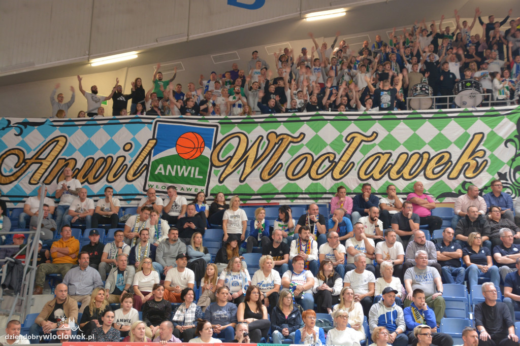 Kibice na meczu Anwil Włoclawek vs. Banco di Sardegna Sassari