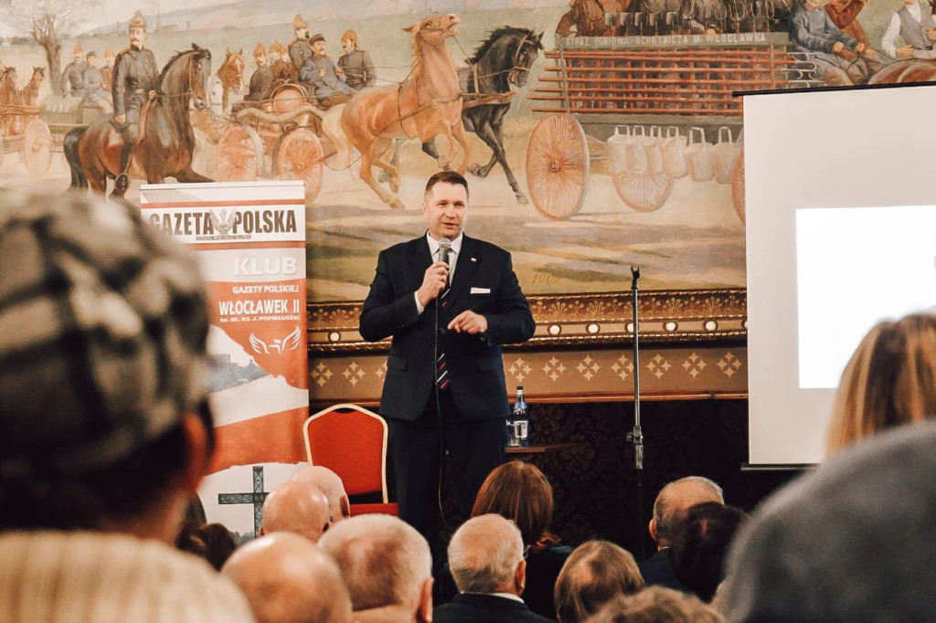 Spotkanie z Przemysławem Czarnkiem we Włocławku