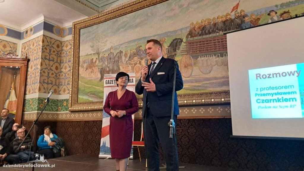 Spotkanie z Przemysławem Czarnkiem we Włocławku
