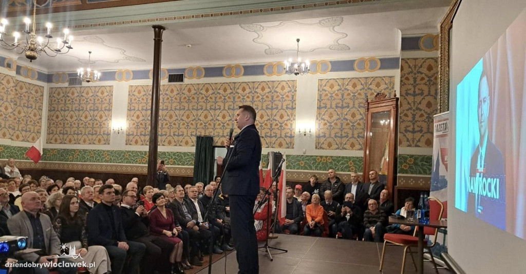 Spotkanie z Przemysławem Czarnkiem we Włocławku