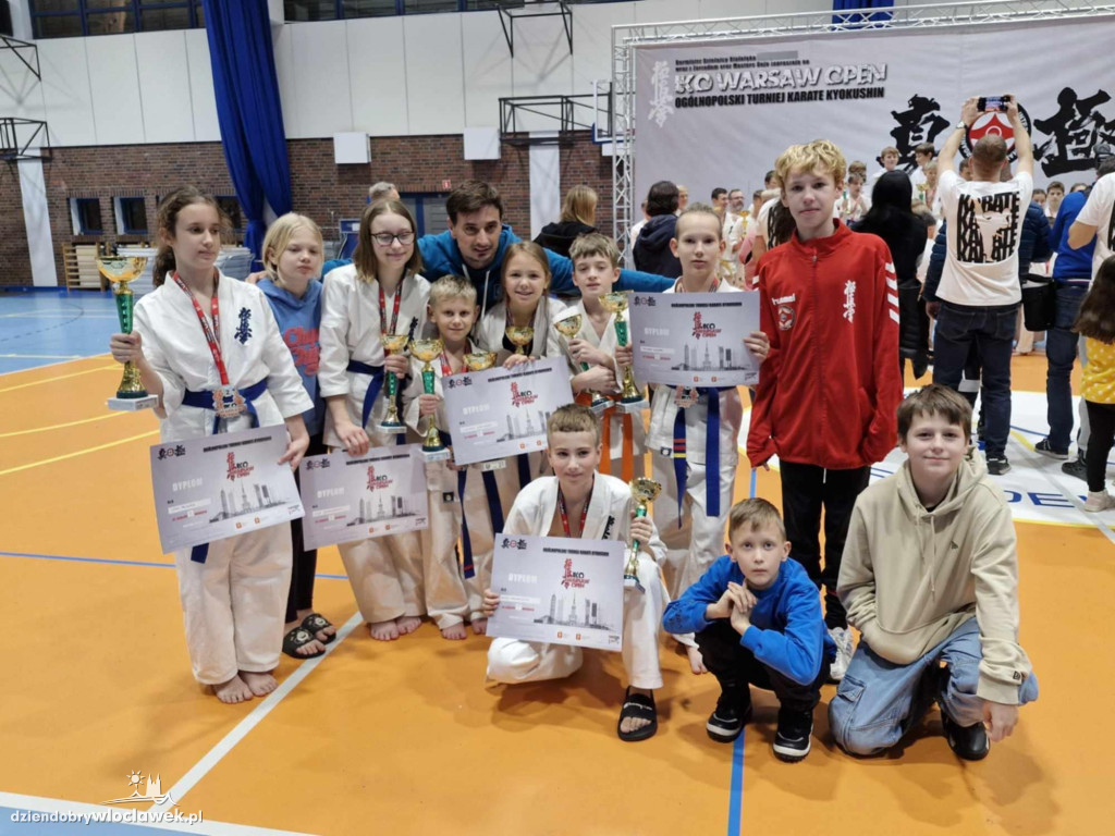 Włocławscy karatecy w Warszawie