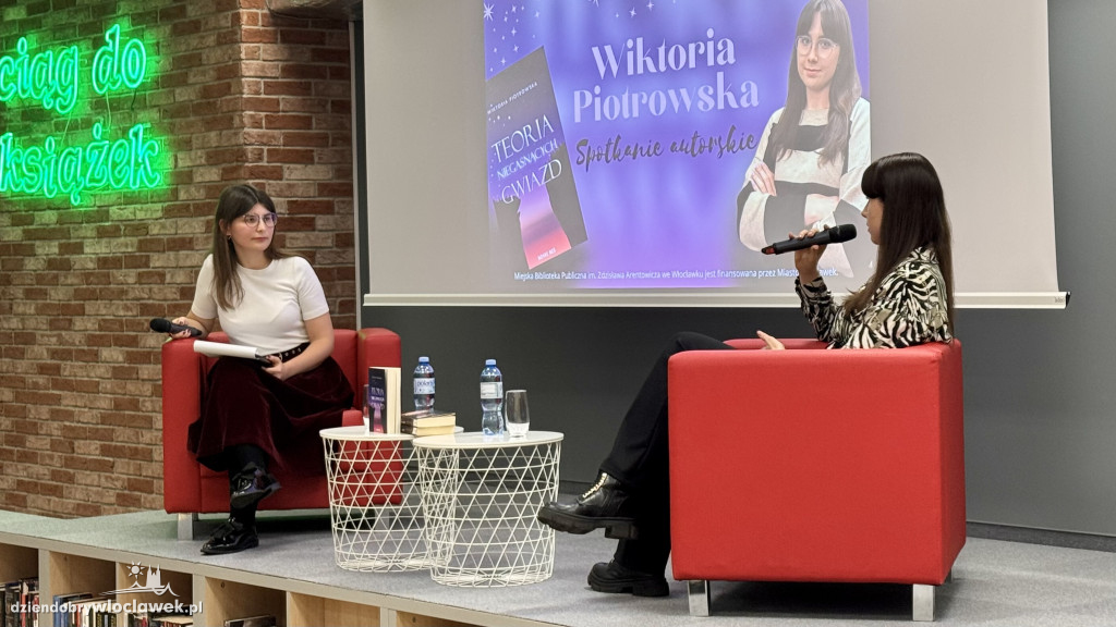 Spotkanie autorskie z Wiktorią Piotrowską