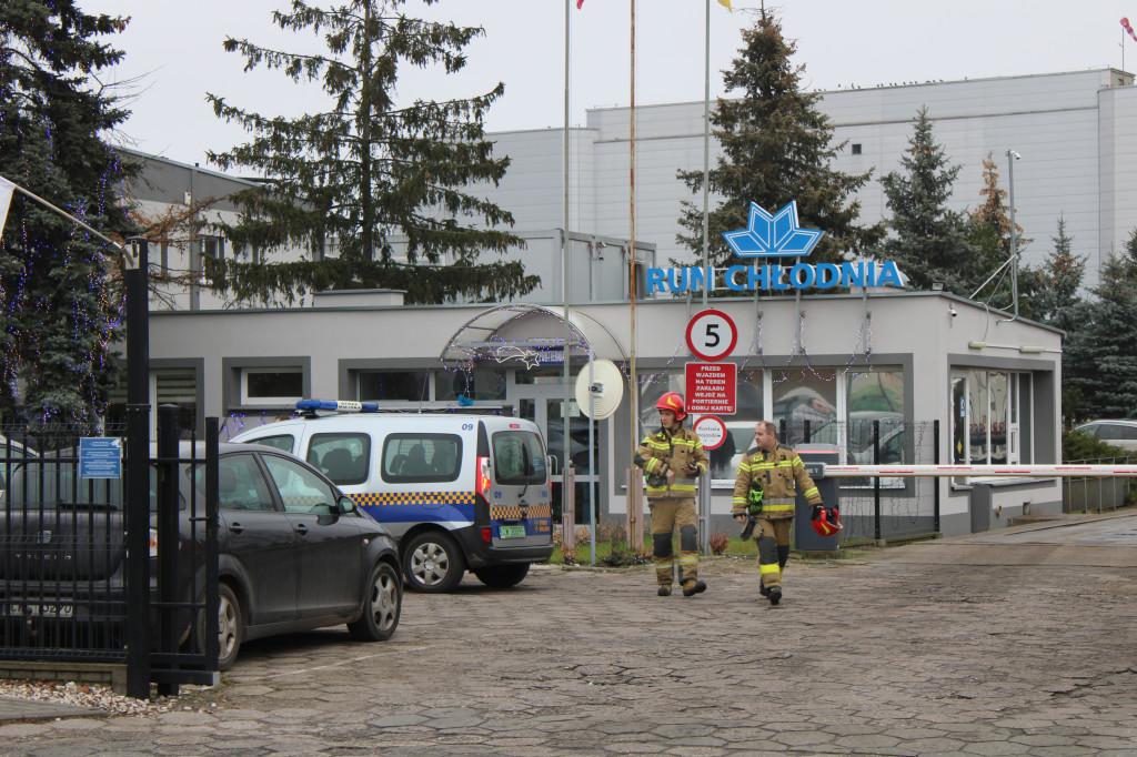 Alarm bombowy w RUN Chłodni
