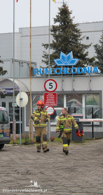 Alarm bombowy w RUN Chłodni