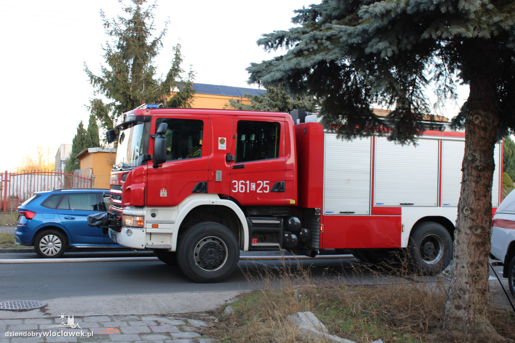 Pożar w domu na Piaskach