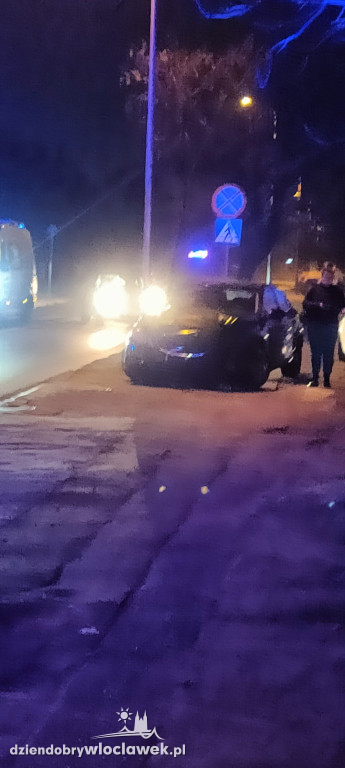 Zderzenie na skrzyżowaniu Płocka - Zielna