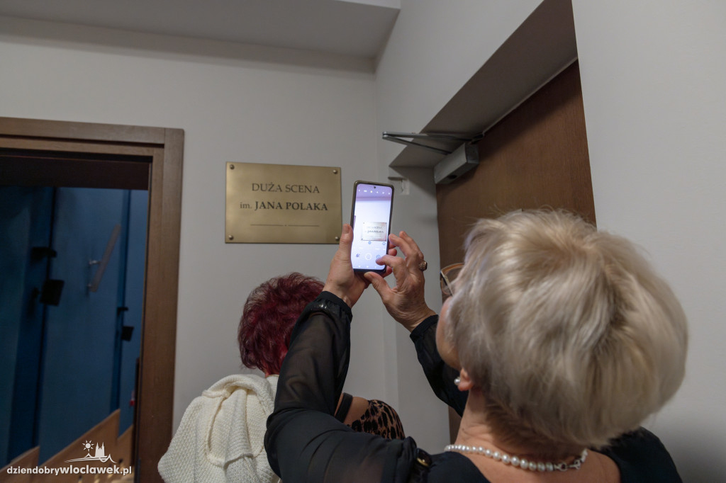 Scena Duża Teatru otrzymała imię Jana Polaka
