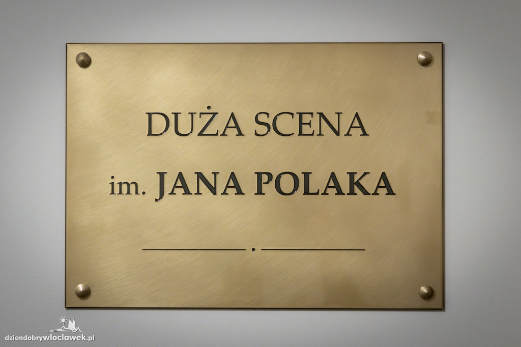 Scena Duża Teatru otrzymała imię Jana Polaka