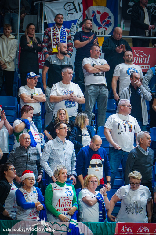 Kibice na meczu Anwil Włocławek vs Arka Gdynia