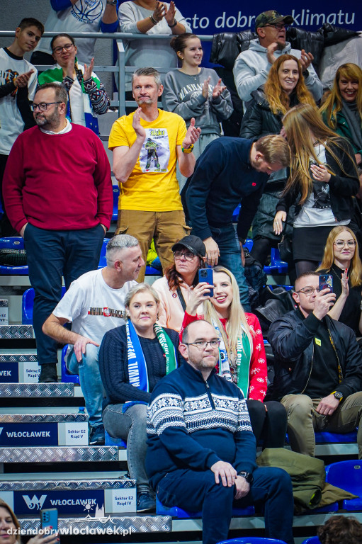 Kibice na meczu Anwil Włocławek vs Arka Gdynia