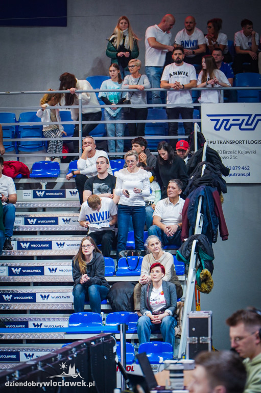 Kibice na meczu Anwil Włocławek vs Arka Gdynia