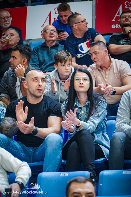 Kibice na meczu Anwil Włocławek vs Arka Gdynia