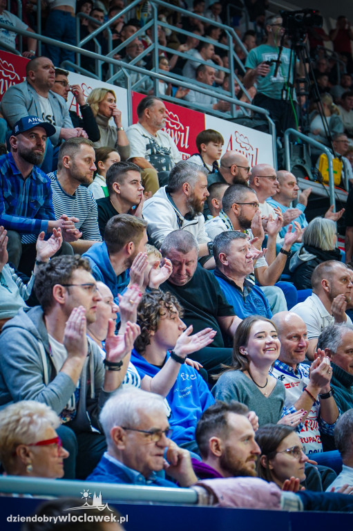 Kibice na meczu Anwil Włocławek vs Arka Gdynia