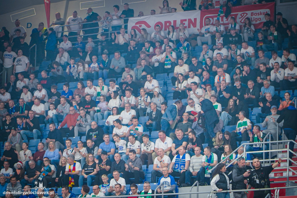 Kibice na meczu Anwil Włocławek vs Arka Gdynia