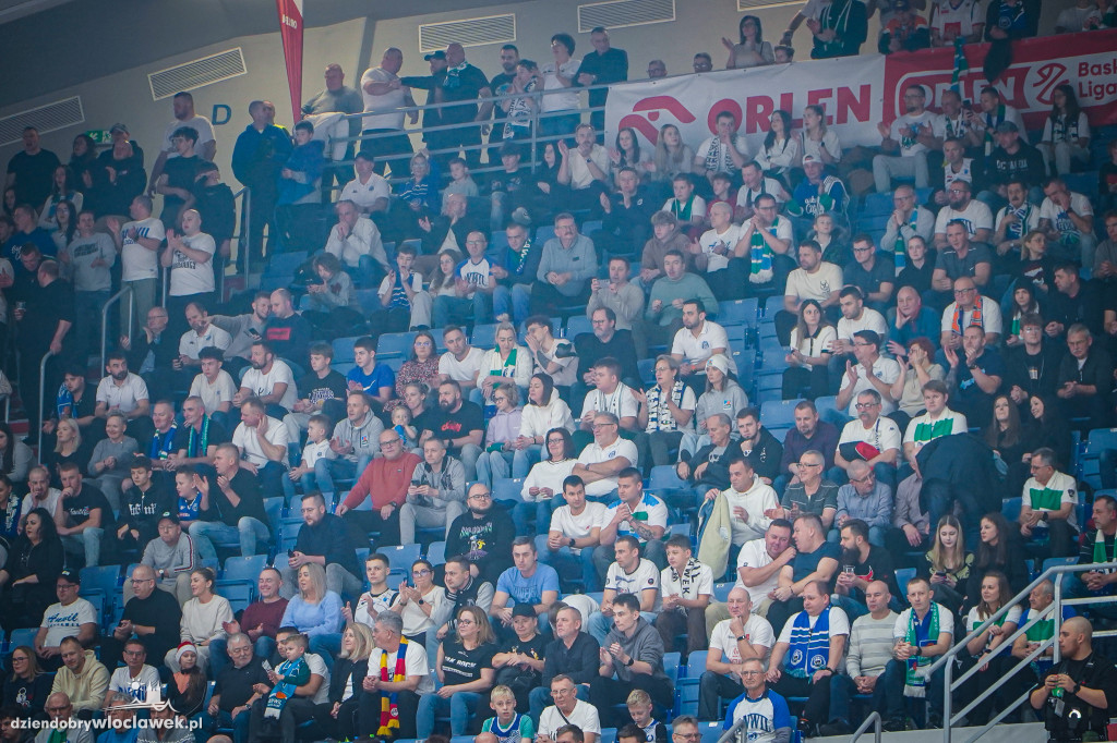Kibice na meczu Anwil Włocławek vs Arka Gdynia