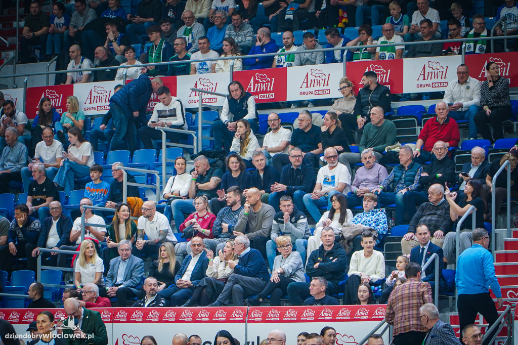 Kibice na meczu Anwil Włocławek vs Arka Gdynia