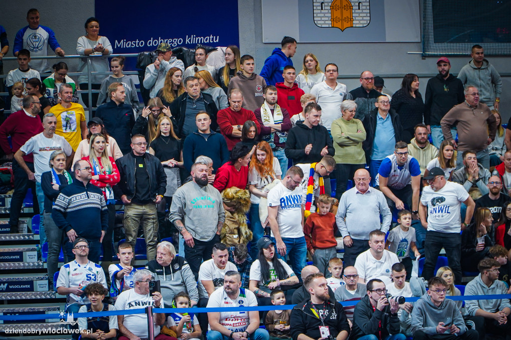 Kibice na meczu Anwil Włocławek vs Arka Gdynia