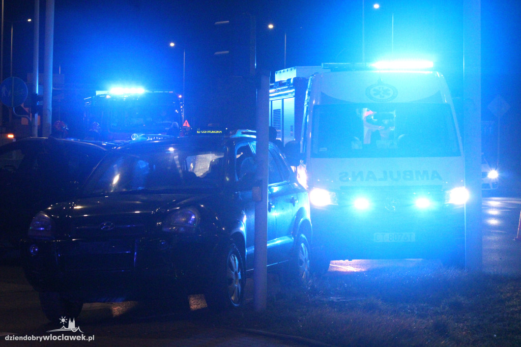 Wypadek koło Hotelu Młyn