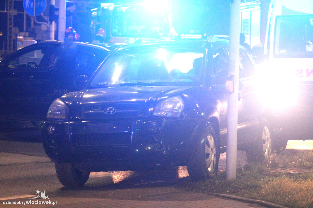 Wypadek koło Hotelu Młyn