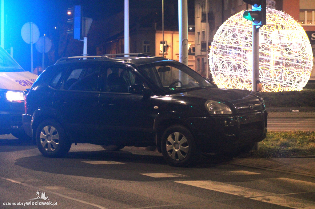 Wypadek koło Hotelu Młyn