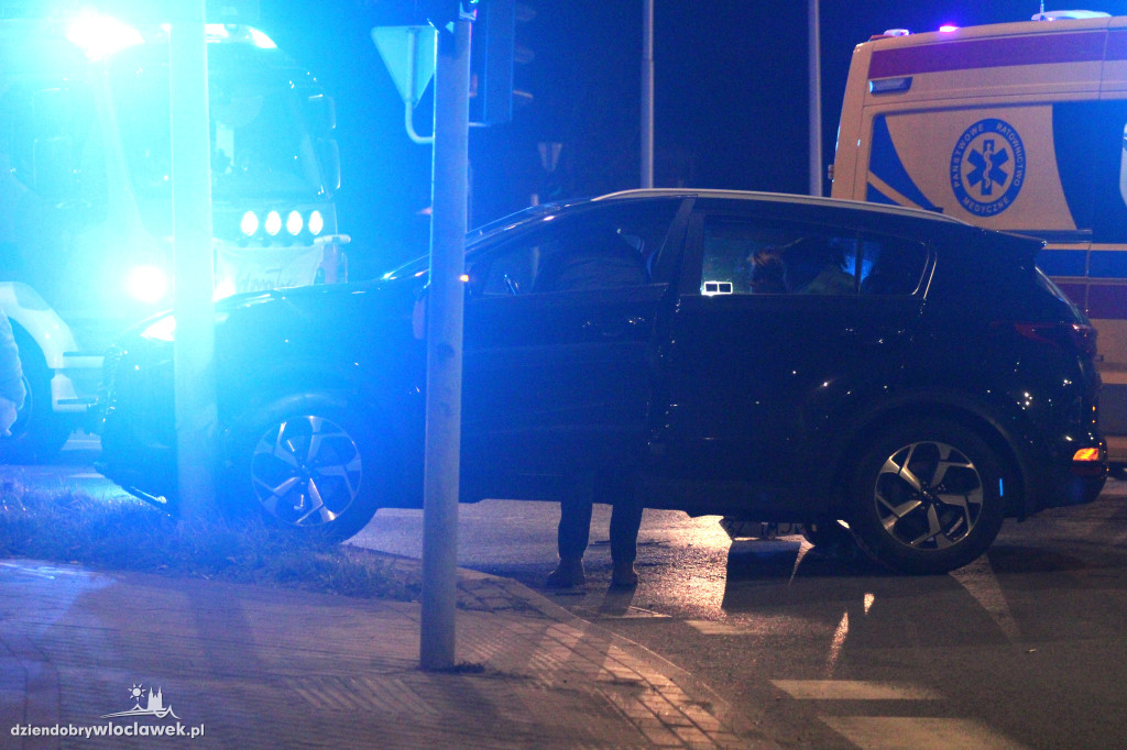 Wypadek koło Hotelu Młyn