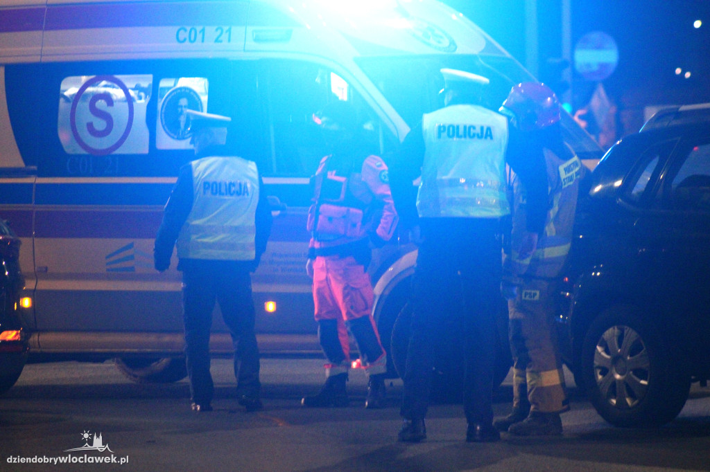 Wypadek koło Hotelu Młyn
