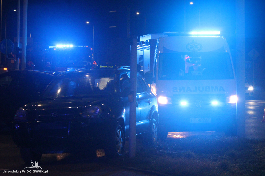 Wypadek koło Hotelu Młyn