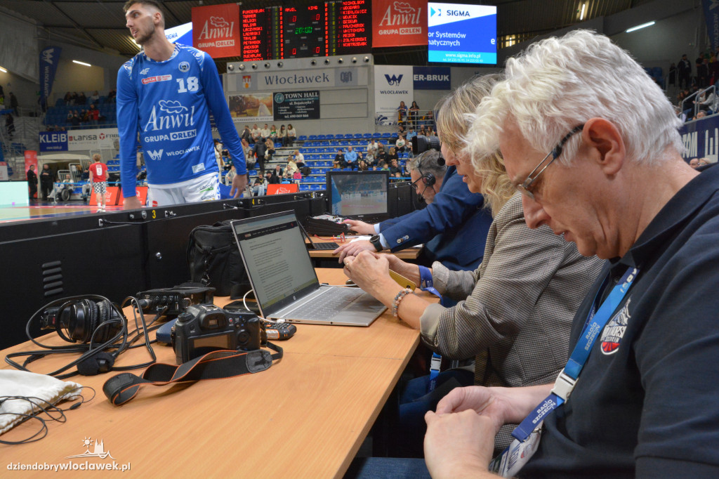 Kibice na meczu Anwil vs. King