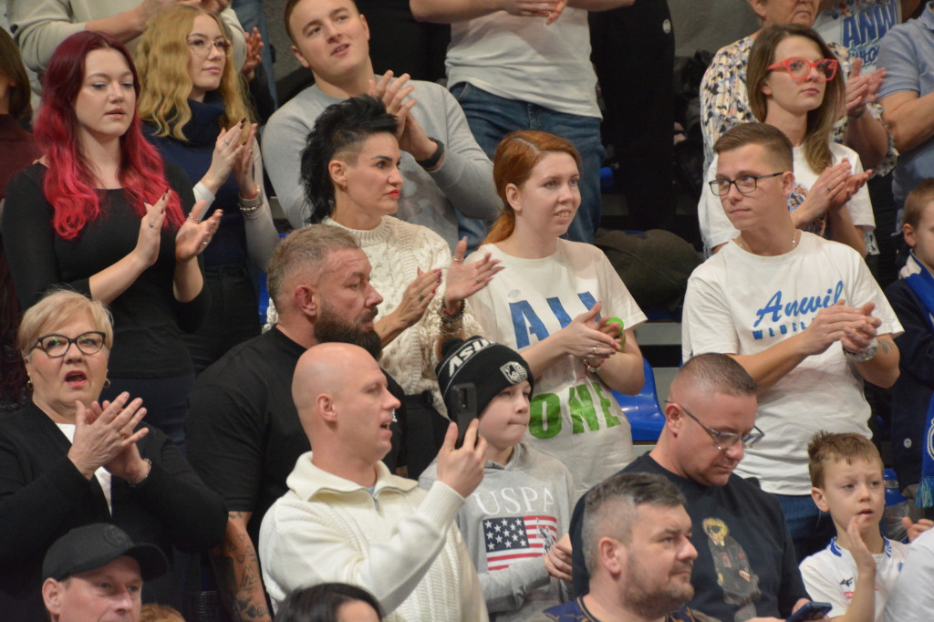 Kibice na meczu Anwil vs. King