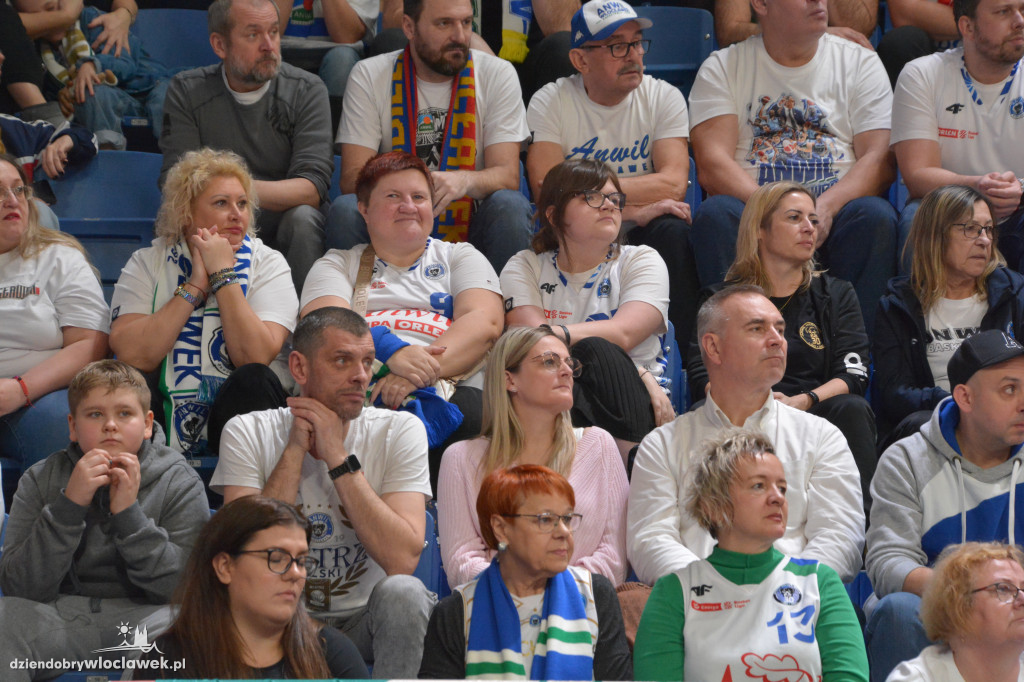 Kibice na meczu Anwil vs. King