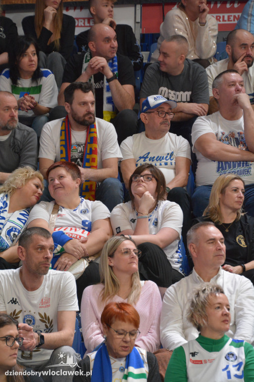 Kibice na meczu Anwil vs. King