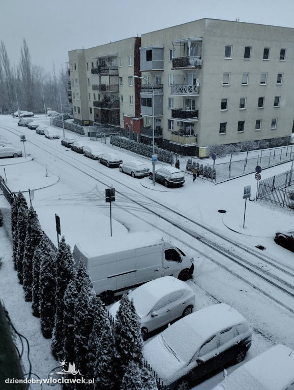 Pierwszy prawdziwy śnieg tej zimy