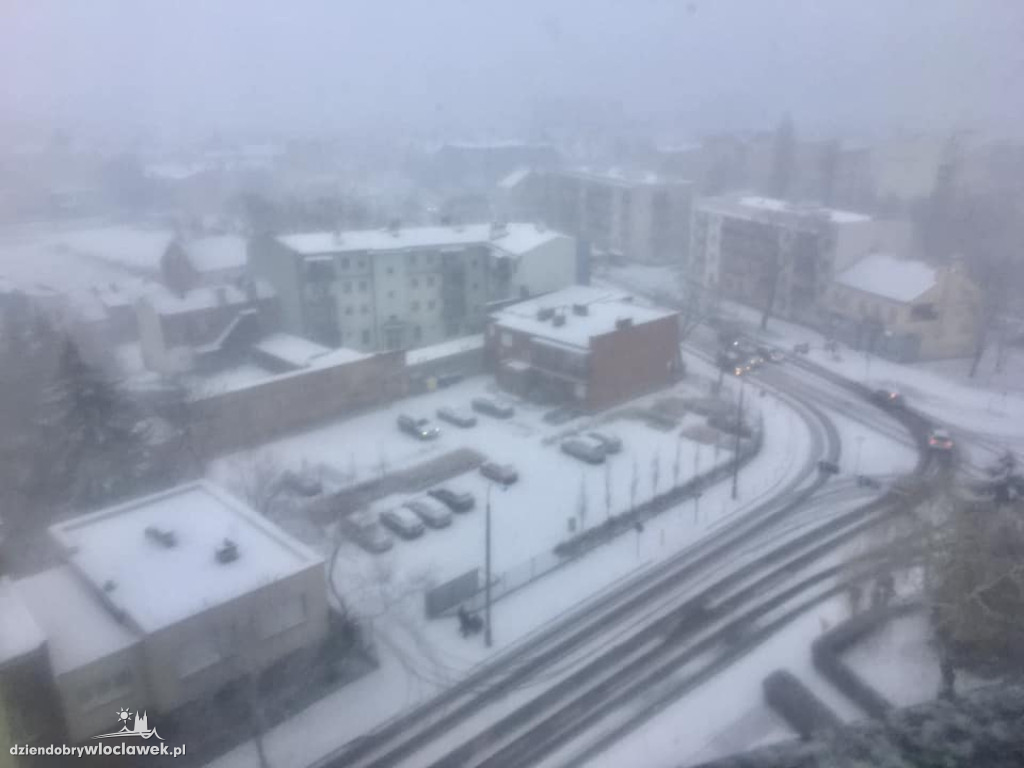 Pierwszy prawdziwy śnieg tej zimy