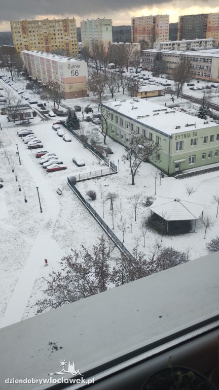 Pierwszy prawdziwy śnieg tej zimy