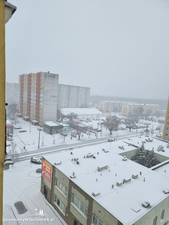 Pierwszy prawdziwy śnieg tej zimy