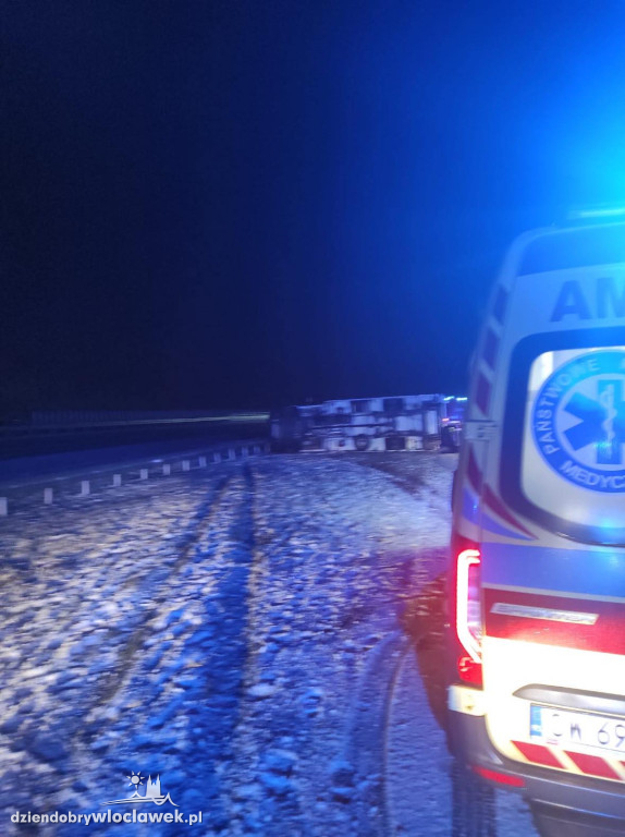 Niebezpieczne kolizje na A1 pod Włocławkiem