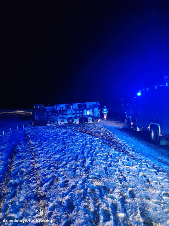 Niebezpieczne kolizje na A1 pod Włocławkiem