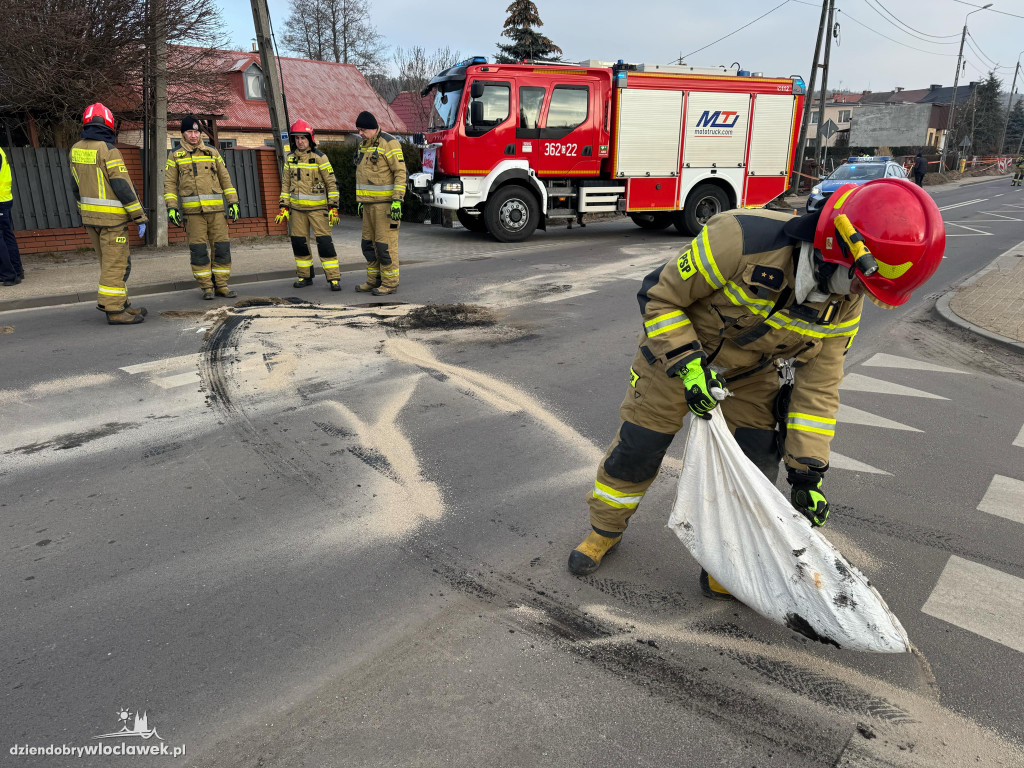 Kia uderzyła w agregat prądotwórczy