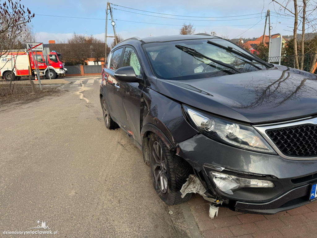 Kia uderzyła w agregat prądotwórczy