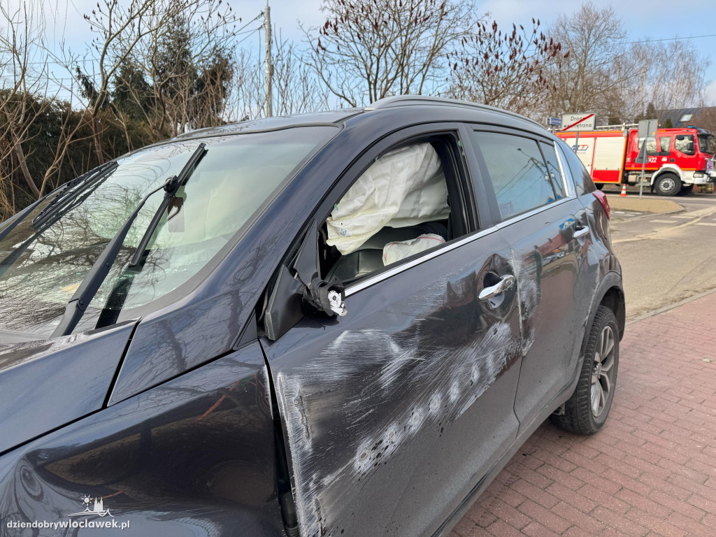 Kia uderzyła w agregat prądotwórczy