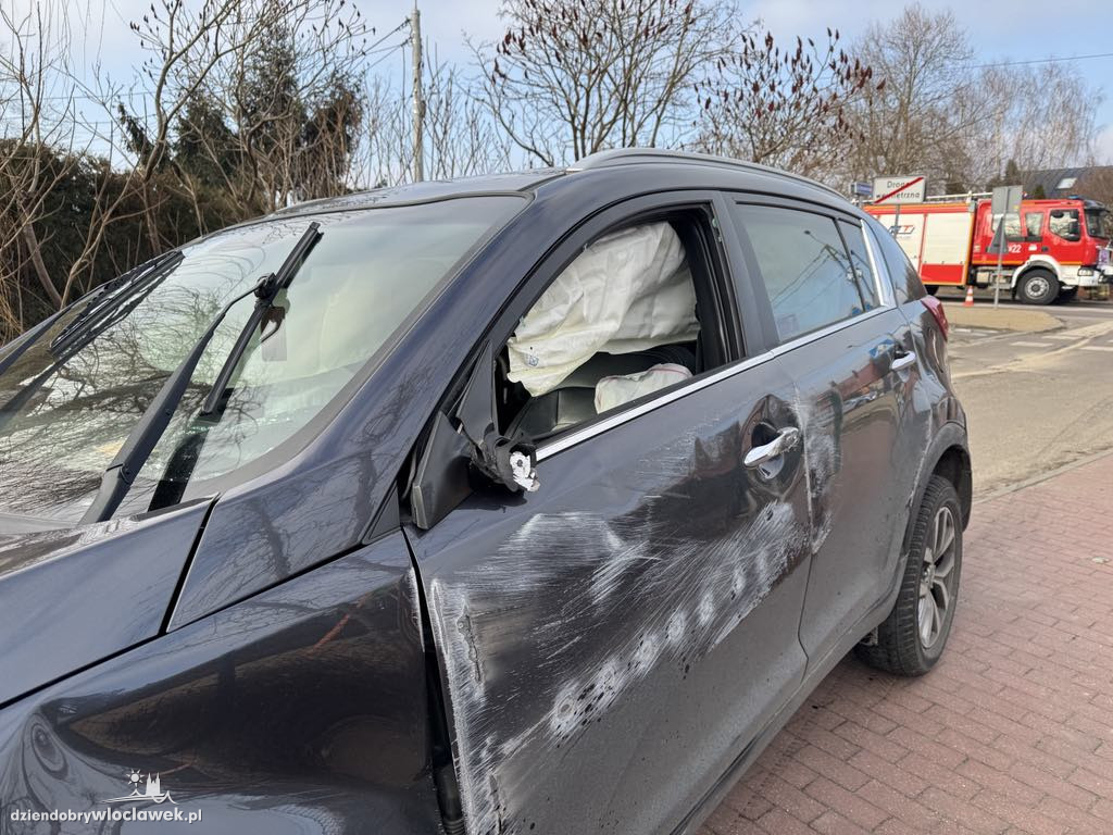 Kia uderzyła w agregat prądotwórczy