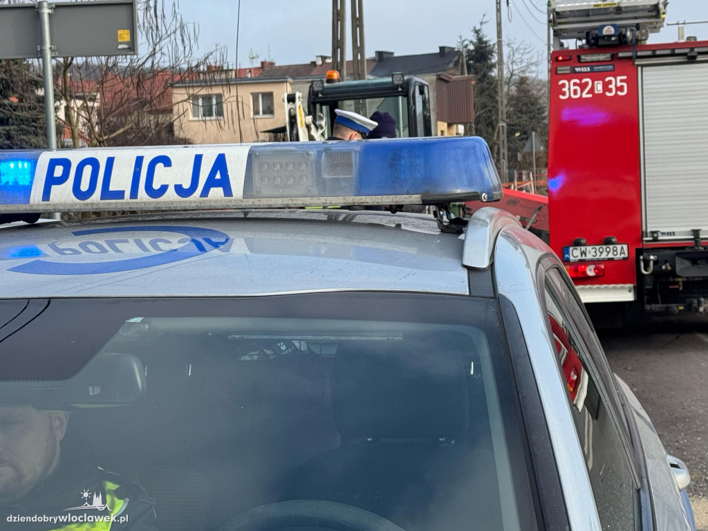 Kia uderzyła w agregat prądotwórczy