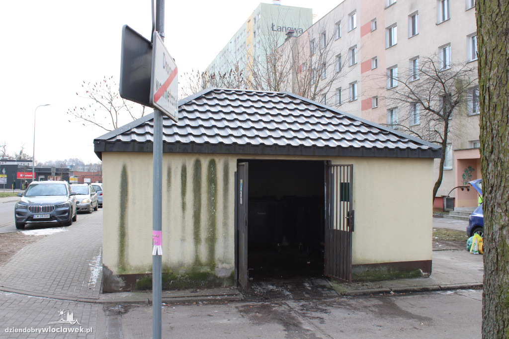 Nocna seria pożarów śmietników we Włocławku