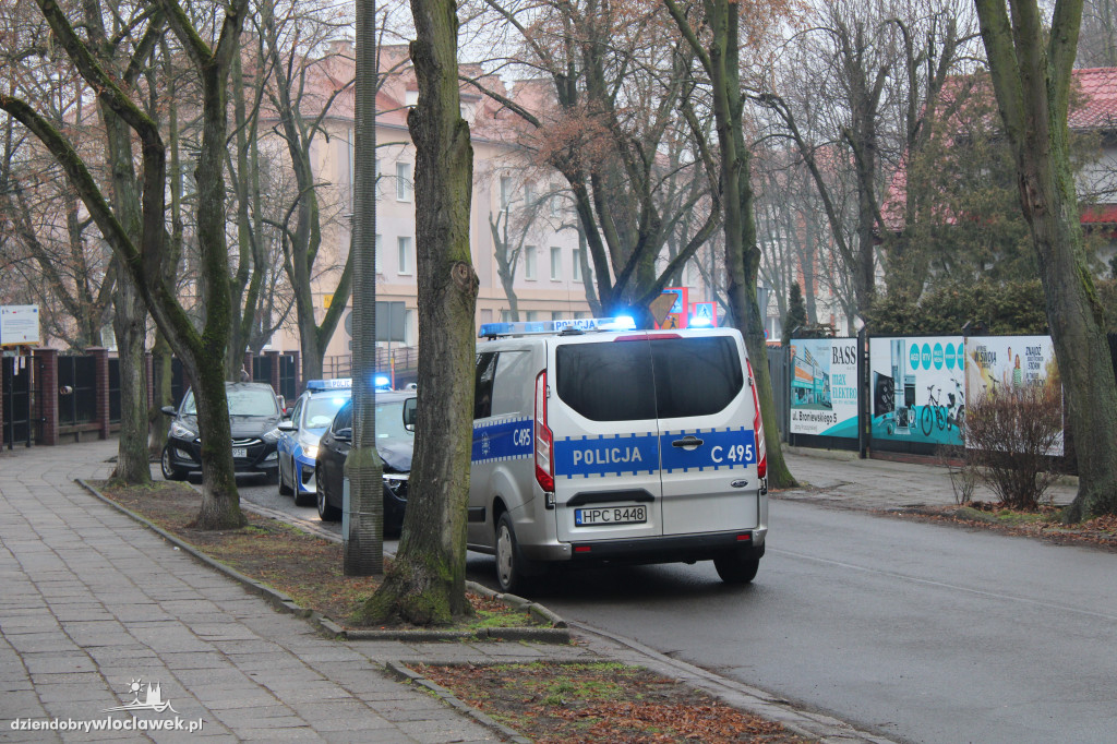 Kolizja na skrzyżowaniu Chmielnej i Bukowej