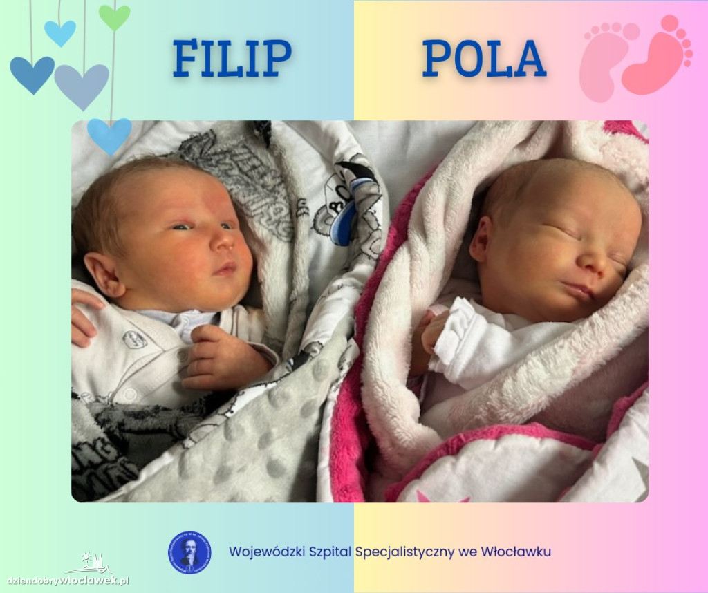 Noworodki z włocławskiego szpitala