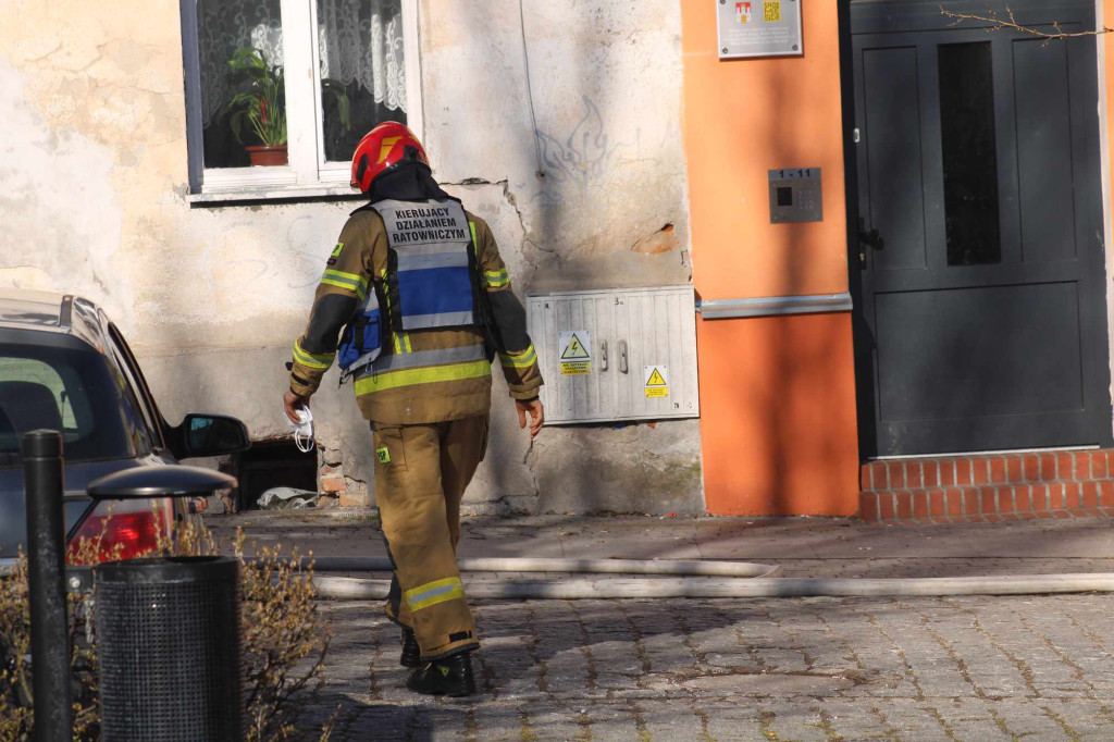 Pożar na Starym Rynku