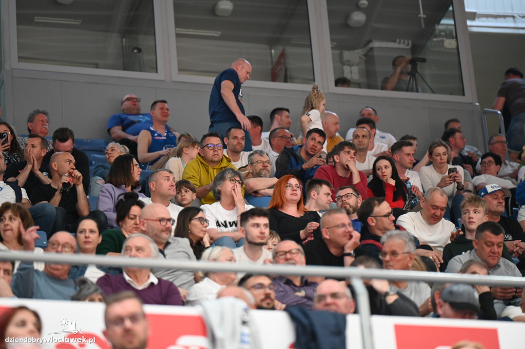 Kibice ma meczu Anwil vs. MKS Dąbrowa Górnicza