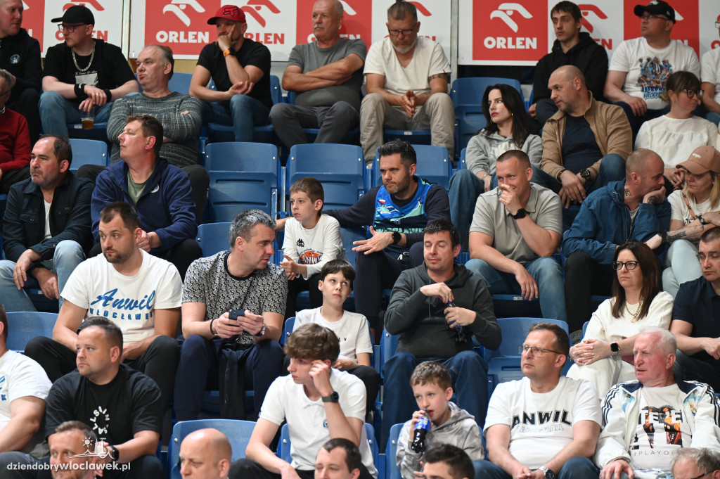 Kibice ma meczu Anwil vs. MKS Dąbrowa Górnicza