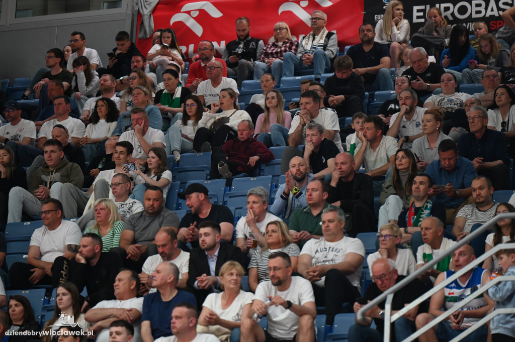 Kibice ma meczu Anwil vs. MKS Dąbrowa Górnicza