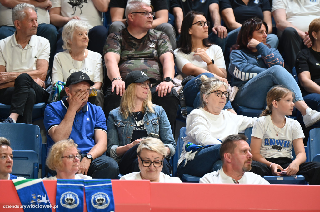 Kibice ma meczu Anwil vs. MKS Dąbrowa Górnicza